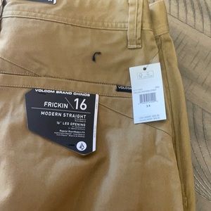 Volcom brand chinos modern straight